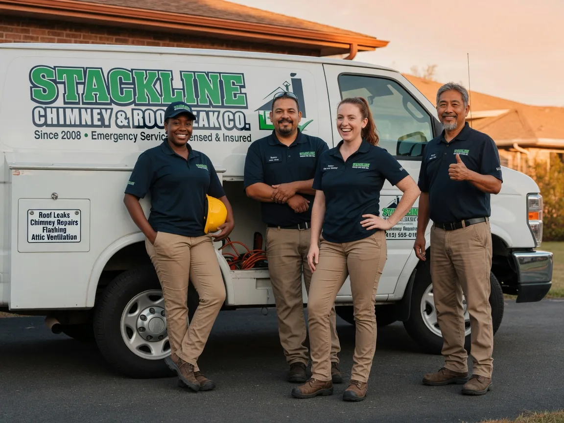 Chimney flashing repair company in Spencer, MA